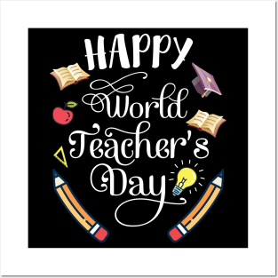 Happy Teacher's Day To Me You Teachers Students Principals Posters and Art